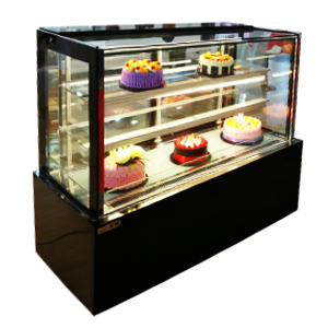 HM bakery display case