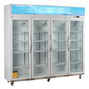 HM-LC-2000 	glass door merchandiser freezer