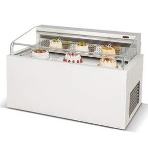 R&Single open bakery cooler