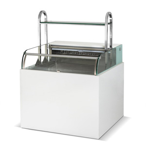 R&Single-sided open refrigerated bakery display case