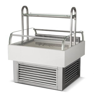 R&Double-sided open bakery cooler