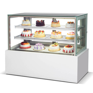 R&Japanese three-layer	cake display showcaset