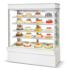 hight refrigerated food display case