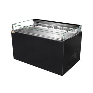 19S curved glass refrigerated bakery case