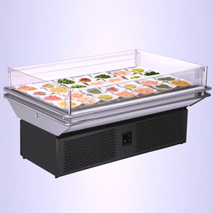 Acrylic display 	meat service case